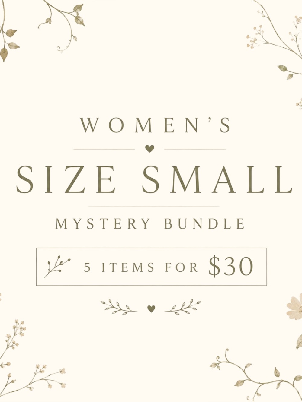 Women’s Small Mystery Bundle